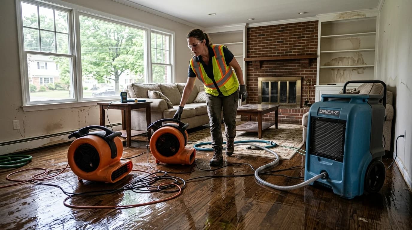 How long does water damage restoration take? - Glen Rock Water Damage Restoration
